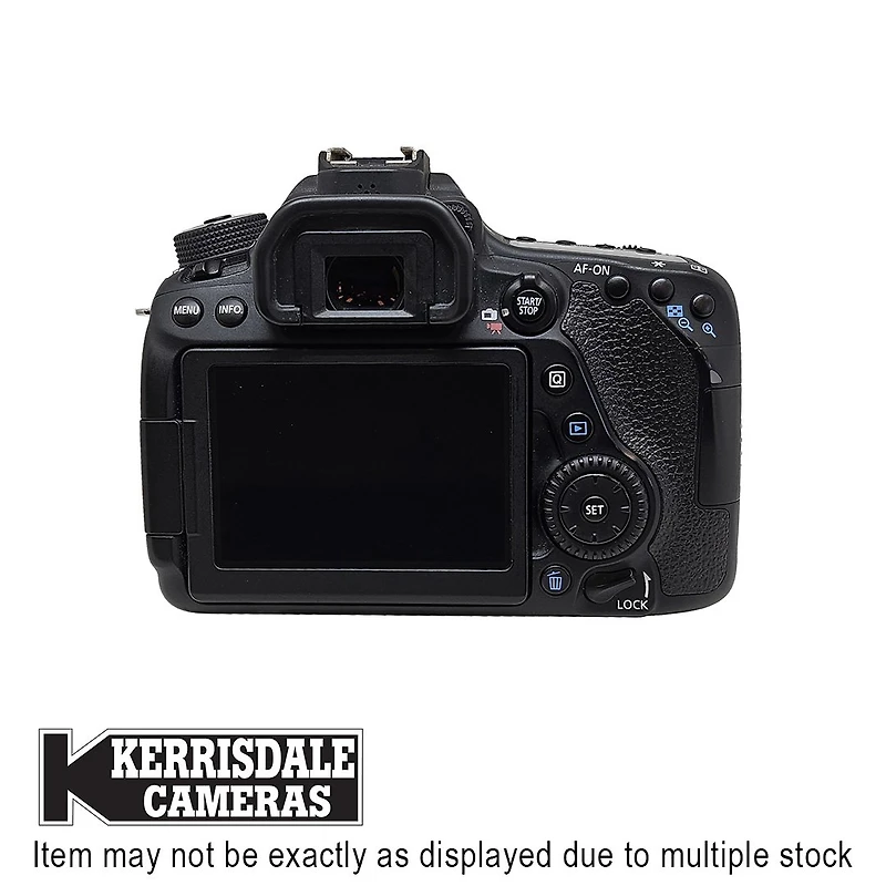 Canon-Used EOS 80D 24 Megapix HD WIFI Touchscreen  - Good Condition - Canon EFS Mount - Used # 587.CA80D