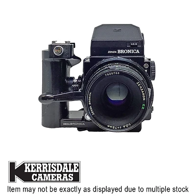 Bronica-Used ERTS Kit With 45mm, 75mm, 150mm, 200mm, AE Prism And More - Good Condition - Bronica 645 Mount - Consignment # 588.32452