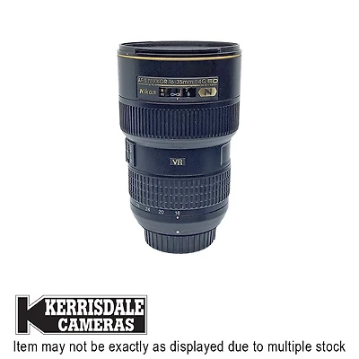 Nikon-Used 16-35mm F4 VR AFS G ED - Good Condition - Nikon FX Mount – Used # 587.25A1635