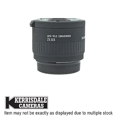 Sigma-Used 2X APO EX DG Teleconverter – Good Condition - Nikon FX Mount - Used # 587.20722400X