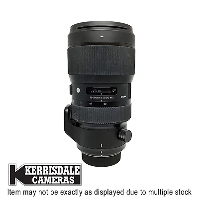 Sigma-Used 50-100mm F1.8 DC ART - Good Condition - Nikon DX Mount - Used # 587.14120400X