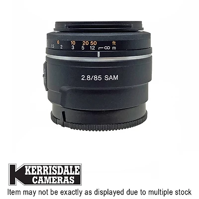Sony-Used 85mm F2.8 - Good Condition - Sony A Mount - Used # 587.575A85