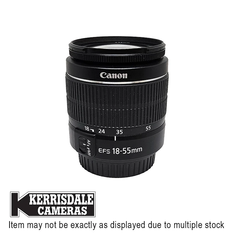 Canon-Used 18-55mm F3.5-5.6 (No IS) – Good Condition - Canon EFS Mount – Used # 587.156A1855