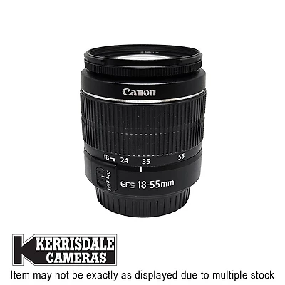 Canon-Used 18-55mm F3.5-5.6 (No IS) – Good Condition - Canon EFS Mount – Used # 587.156A1855