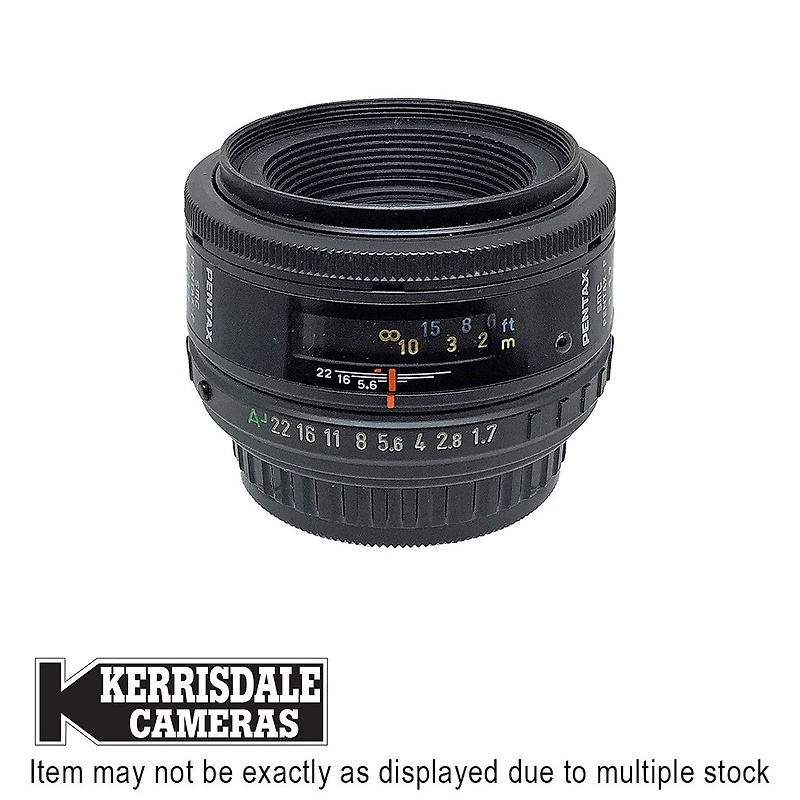 Pentax-Used 50mm F1.7 - Good Condition - Pentax AF Mount – Used # 587.474A17