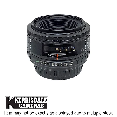 Pentax-Used 50mm F1.7 - Good Condition - Pentax AF Mount – Used # 587.474A17