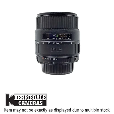 Sigma-Used 28-105mm F4-5.6 AF – Good Condition  - Nikon FX Mount – Used # 587.21228303X