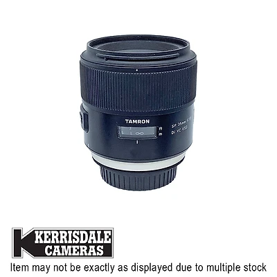 Tamron-Used 35mm F1.8 VC SP USD Di Lens - Good Condition – Canon EF Mount – Used # 587.156A35T