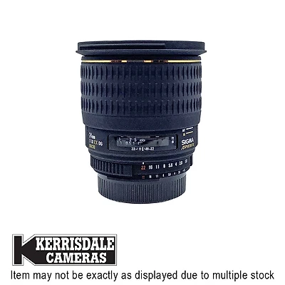 Sigma-Used 24mm F1.8 EX DG Lens – Nikon FX Mount  – Used # 587.20007703X