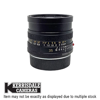 Leica-Used 35mm F2 (MF) 3 Cam – Leica R Mount – Consignment # 588.54536