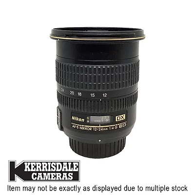 Nikon-Used 12-24mm F4 AFS Lens – Good Condition - Nikon DX Mount – Used # 587.25A1224