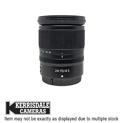 Nikon-Used 24-70mm F4 S – Good Condition - Nikon Z FX Mount – Used # 587.25A24704Z