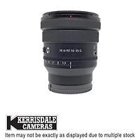 Sony-Used 16-35mm F4 PZ G - Good Condition - Sony FE Mount - Used # 587.575A1635PZ