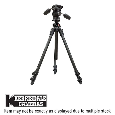 Manfrotto-Used 190CXPRO3 Tripod With 804RC2 Head - Carbon Fiber - Good Condition – Used # 587.20807700X