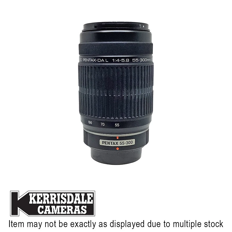 Pentax-Used 55-300mm F4-5.8 DAL ED - Good Condition - Pentax AF Mount - Used # 587.474A55300