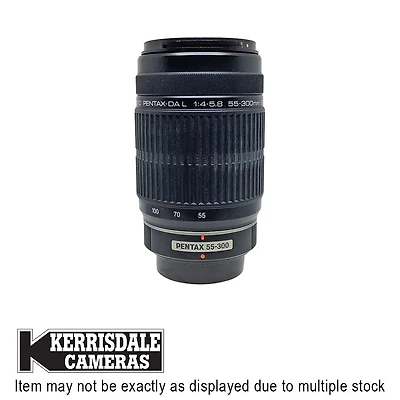 Pentax-Used 55-300mm F4-5.8 DAL ED - Good Condition - Pentax AF Mount - Used # 587.474A55300