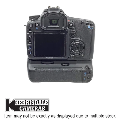Canon-Used 7D Body w/ BGE7 Grip – 18 Megapix 3" LCD - Good Condition - Canon EFS Mount – Used # 587.CA7DG