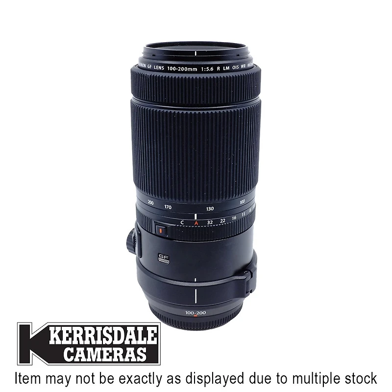 Fujifilm-Used 100-200mm F5.6 R OIS WR - Good Condition - Fujifilm GF Mount - Used # 587.20704600X