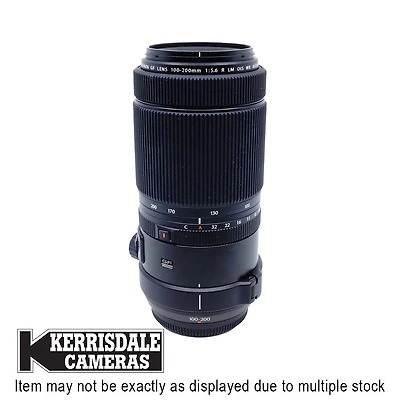 Fujifilm-Used 100-200mm F5.6 R OIS WR - Good Condition - Fujifilm GF Mount - Used # 587.20704600X