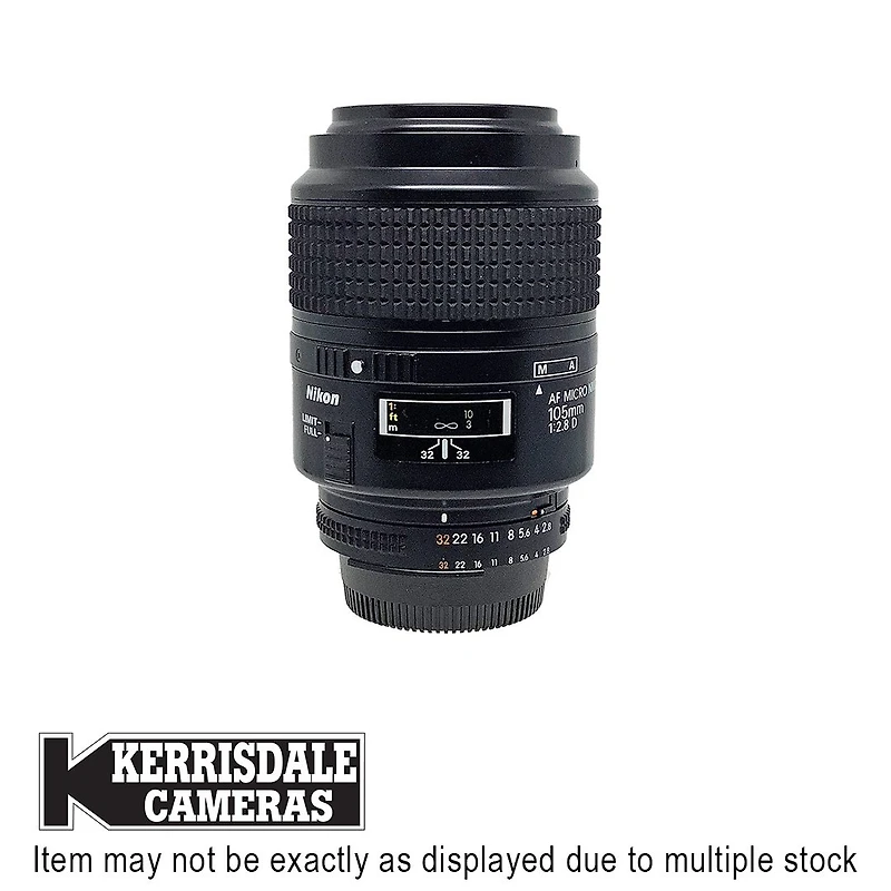 Nikon-Used 105mm F2.8 Micro AF/AFD - Good Condition - Nikon FX Mount – Used # 587.25A105MD