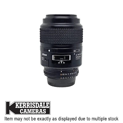 Nikon-Used 105mm F2.8 Micro AF/AFD - Good Condition - Nikon FX Mount – Used # 587.25A105MD