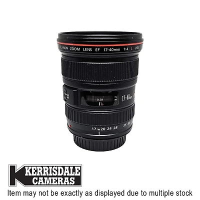 Canon-Used 17-40mm F4 L USM – Good Condition - Canon EF Mount – Used # 587.156A1740