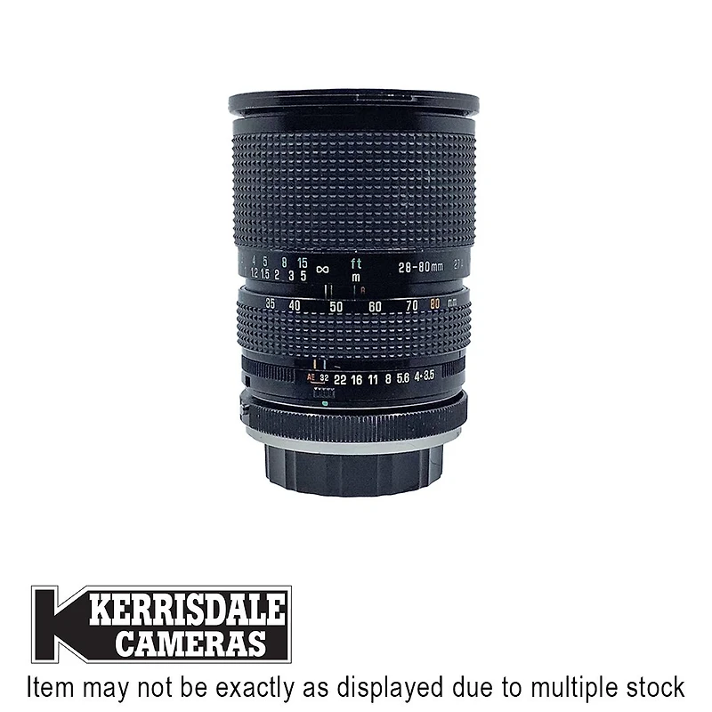 Tamron-Used 28-80mm F3.5-4.2 (MF) - Konica AR Mount - Used # 587.223702880