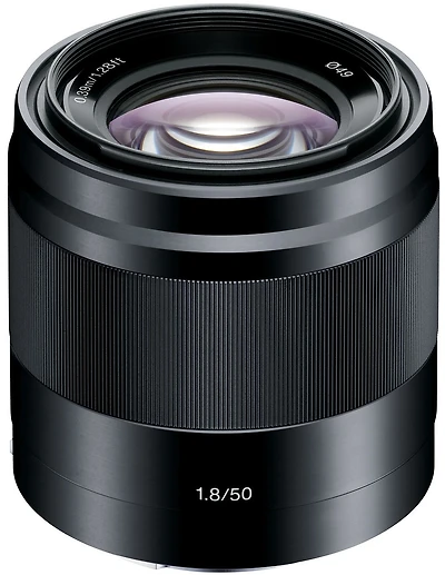 Sony E 50mm F1.8 OSS - Black