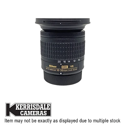 Nikon-Used 10-20mm F4.5-5.6 AFP - Good Condition - Nikon DX Mount – Used # 587.25A1020AFP