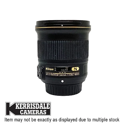 Nikon-Used 24mm F1.8 AFS G - Good Condition - Nikon FX Mount - Used # 587.25A2418G