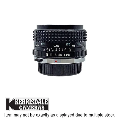 Tokina-Used 28mm F2.8 (MF) - Good Condition - Olympus OM Mount – Used # 587.20313700X
