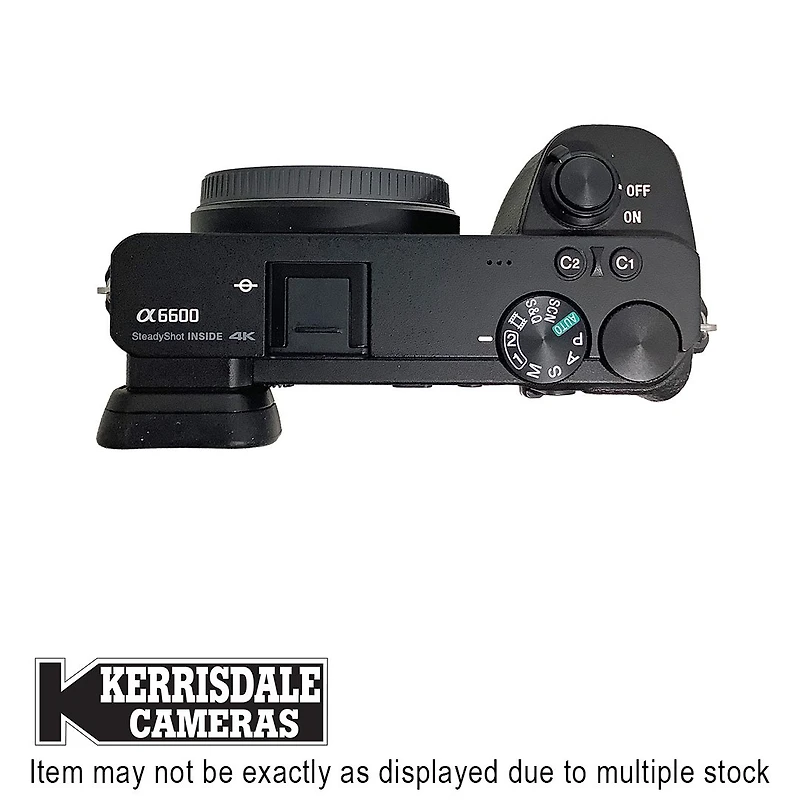 Sony-Used A6600 Body - 24.3MP 4K WIFI NFC IBIS - Good Condition - Sony E Mount - Used # 587.SOA6600