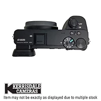 Sony-Used A6600 Body - 24.3MP 4K WIFI NFC IBIS - Good Condition - Sony E Mount - Used # 587.SOA6600