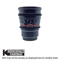 Samyang-Used 50mm T1.5 Cine (MF) - Micro Four Thirds Mount - Used # 587.19524701X