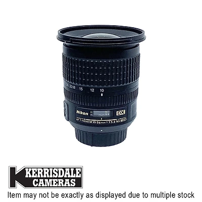 Nikon-Used 10-24mm F3.5-4.5 AFS G ED DX - Good Condition – Nikon DX Mount– Used # 587.25A1024