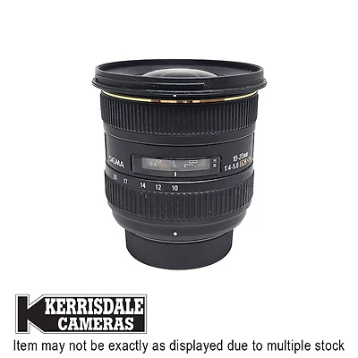 Sigma-Used 10-20mm F4-5.6 EX DC - Good Condition - Nikon DX Mount – Used # 587.25A1020