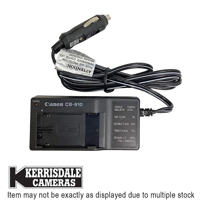 Canon-Used CB-910 Battery Charger (for BP915/BP930/BP945) - Used # 587.156CB910