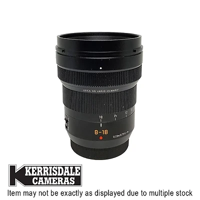 Panasonic-Used 8-18mm F2.8-4 - Good Condition - Micro Four Thirds Mount - Used # 587.471A818