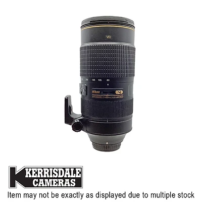Nikon-Used 80-400mm F4.5-5.6 AFS VR Lens – Fair Condition - Dusty - Nikon FX Mount - Used # 587.20311800X