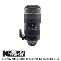 Nikon-Used 80-400mm F4.5-5.6 AFS VR Lens – Fair Condition - Dusty - Nikon FX Mount - Used # 587.20311800X