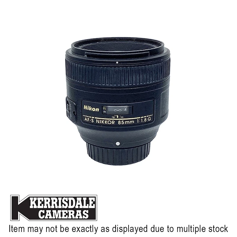 Nikon-Used 85mm F1.8 AFS G - Good Condition - Nikon FX Mount – Used # 587.25A8518G