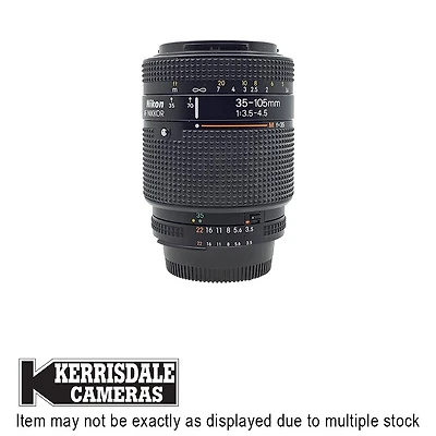 Nikon-Used 35-105mm F3.5-4.5 AF/AFD - Good Condition - Nikon FX Mount – Used # 587.25A35105D