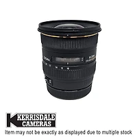 Sigma-Used 10-20mm F4-5.6 EX DC - Good Condition - Canon EFS Mount – Used # 587.156A1020