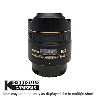 Nikon-Used 10.5mm F2.8 Fisheye (Not AFS) – Good Condition - Nikon DX Mount - Used # 587.25A10