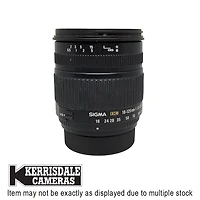 Sigma-Used 18-125mm F3.5-5.6 DC - Nikon DX Mount – Used # 587.19610600X