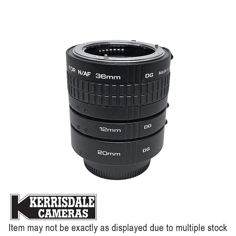 Kenko-Used Auto Focus Extension Tubes Set for Nikon – Good Condition - Used # 587.25EXT