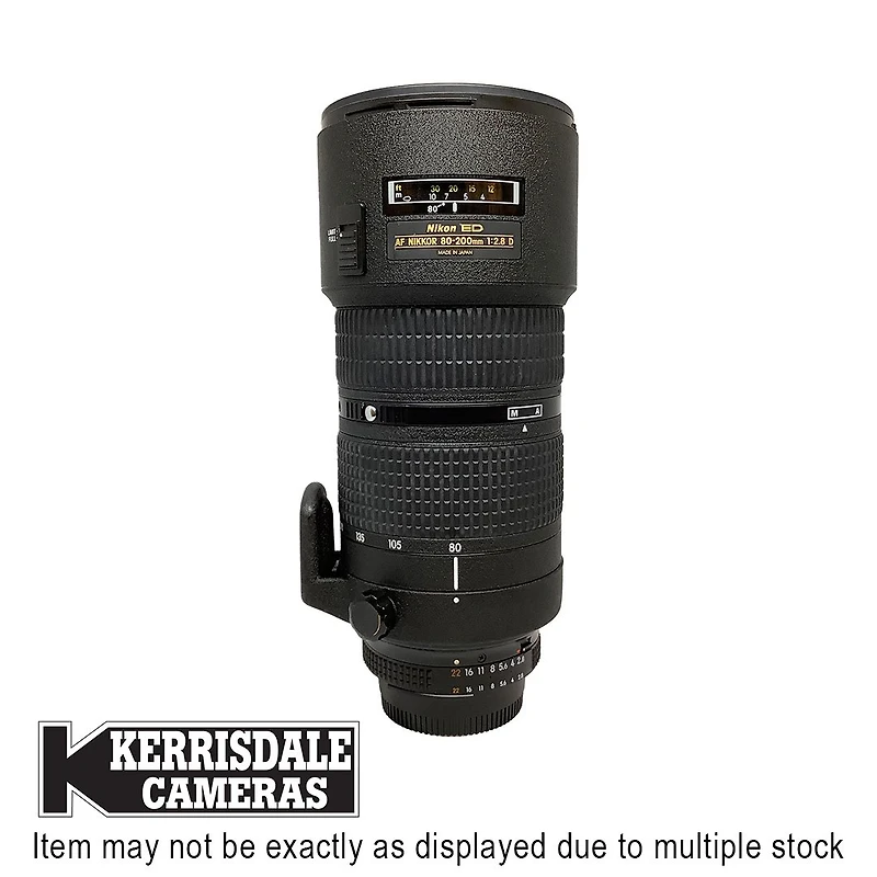 Nikon-Used 80-200mm F2.8 AFD With Tripod Socket - Good Condition - Nikon FX Mount – Used # 587.25A80200D