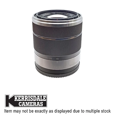 Sony-Used 18-55mm F3.5-5.6 OSS (Silver) - Good Condition - Sony E Mount - Used # 587.575A1855OSS