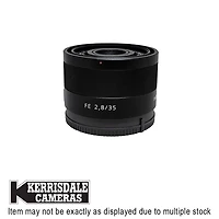 Sony-Used 35mm F2.8 Carl Zeiss T* - Good Condition - Sony FE Mount - Used # 587.575A35FE