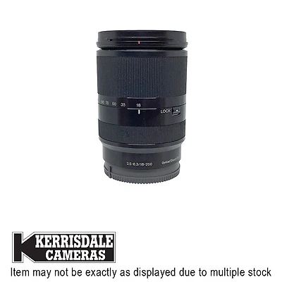 Sony-Used 18-200mm F3.5-6.3 OSS LE - Good Condition - Sony E Mount - Used # 587.575A18200LE